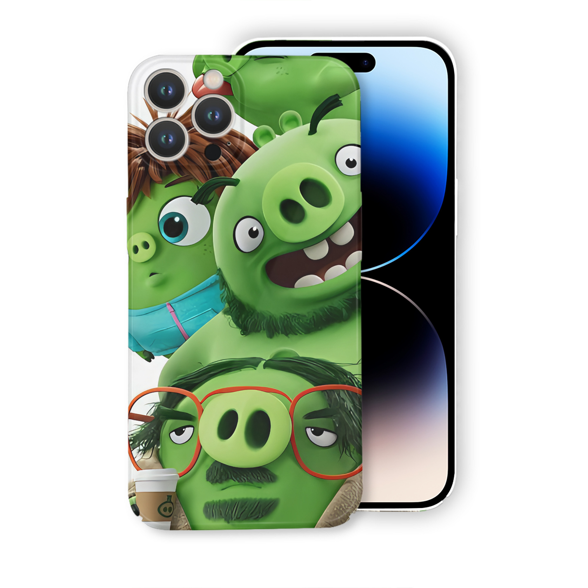 （画像用） Angry Birds アングリーバード 【iPhone 14シリーズ対応】ハードケース